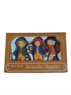 NIB Vintage Boy Figurines